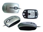 MOUSE USB SLIM HANTOL HM5781 PRETO/PRATA