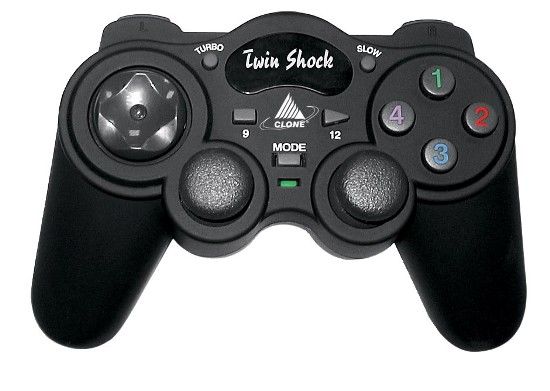 JOY PAD CLONE TWIN SHOCK 12BOT C/ VIBRAÇÃO 6100